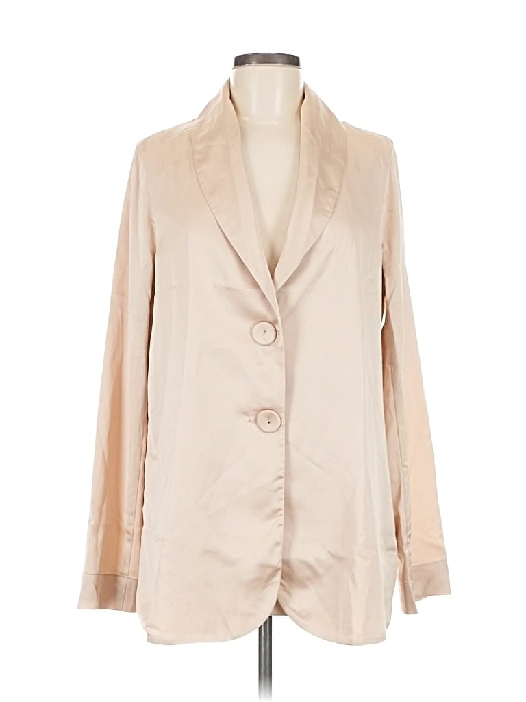 Pre-owned Show Me Your Mumu Blazer Jacket In White