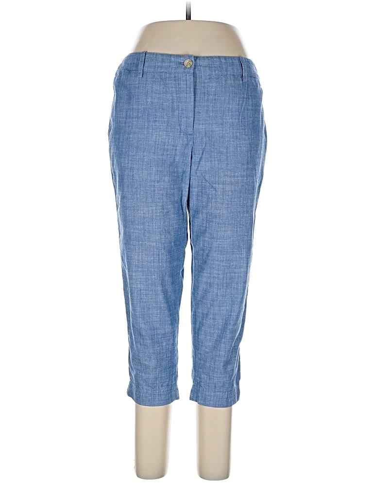 Pre-owned Talbots Casual Pants In Blue