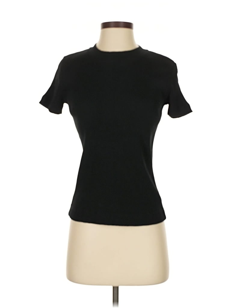 Pre-owned Vince Short Sleeve T-shirt In Black