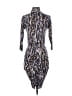 BCBGMAXAZRIA Print Silver Cocktail Dress Size XS - photo 2