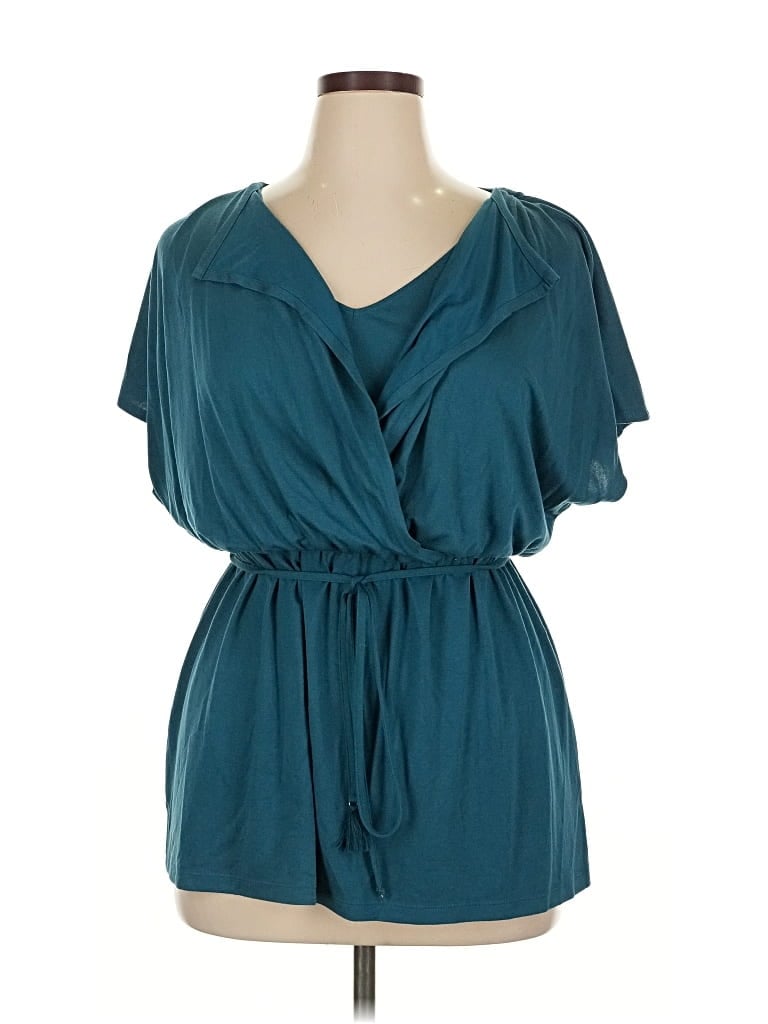 Pre-owned Lane Bryant Casual Dress In Blue