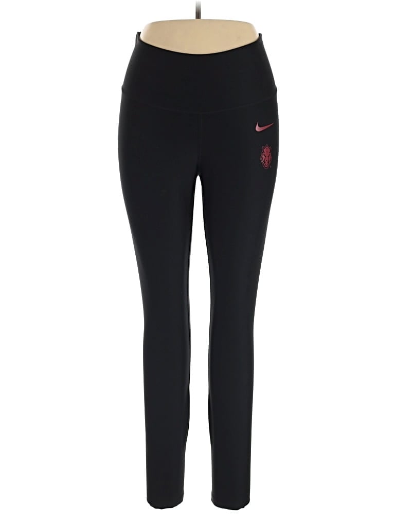 Pre-owned Nike Active Pants In Black
