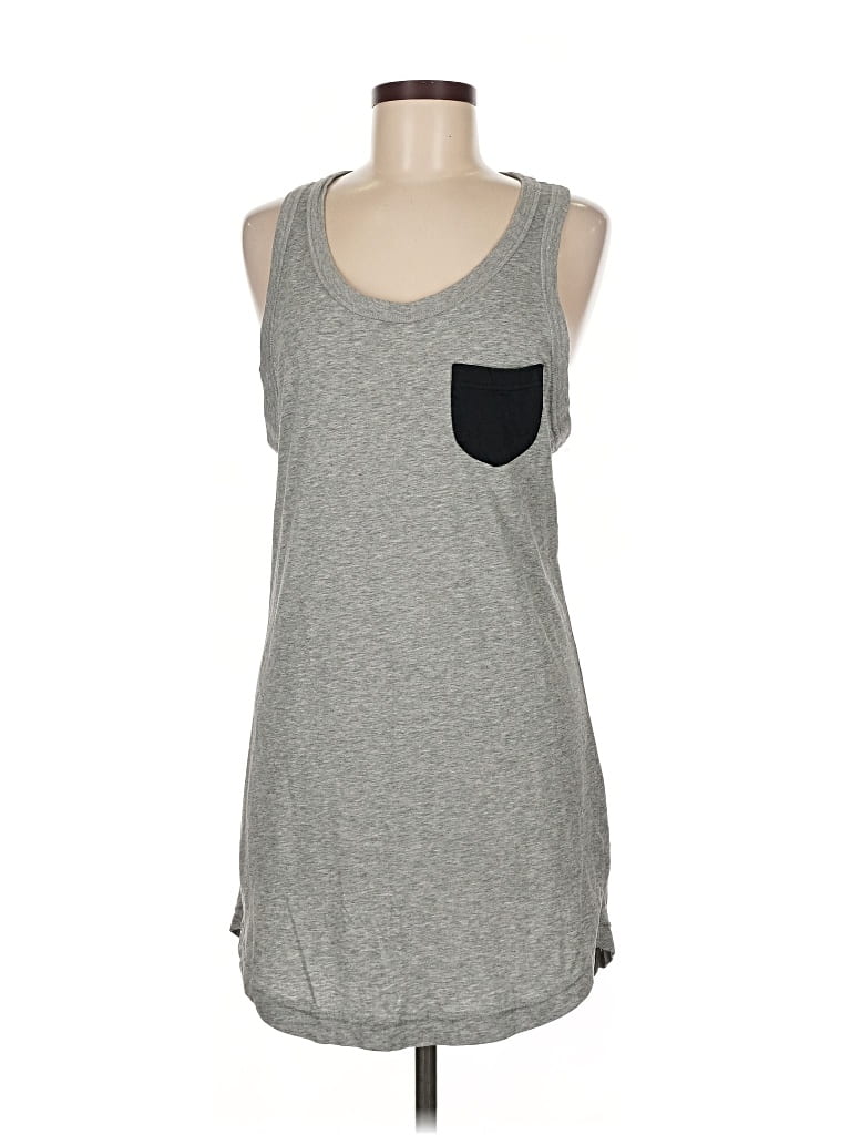Pre-owned Nike Sleeveless T-shirt In Gray