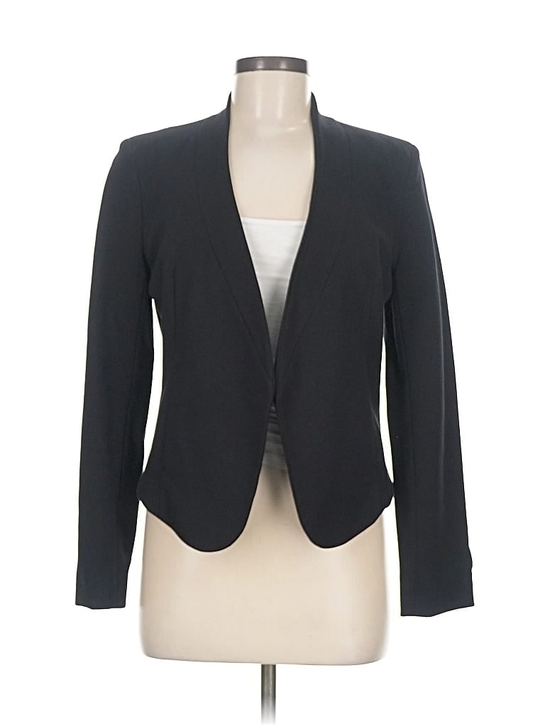 Pre-owned Topshop Blazer Jacket In Black