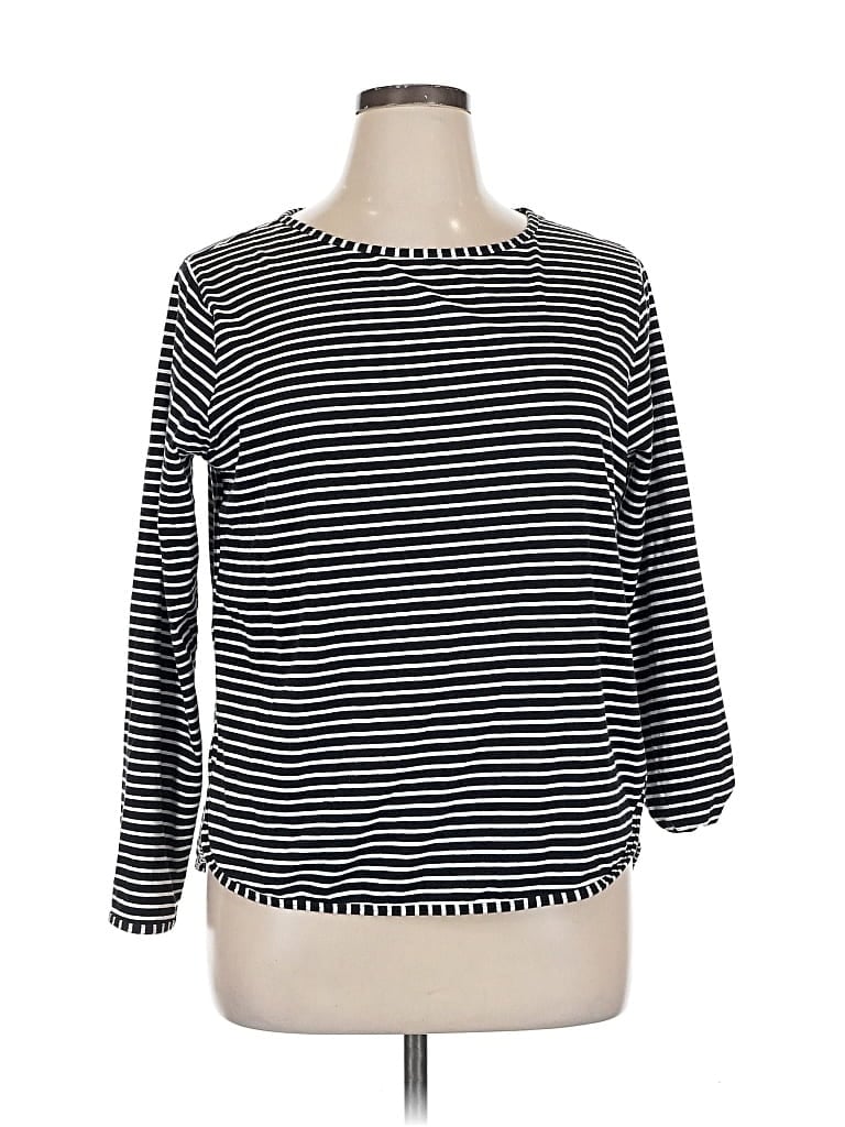 Pre-owned Coolibar 3/4 Sleeve T-shirt In Black