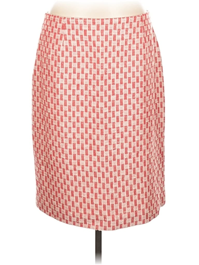 Pre-owned Doncaster Collection Casual Skirt In Red