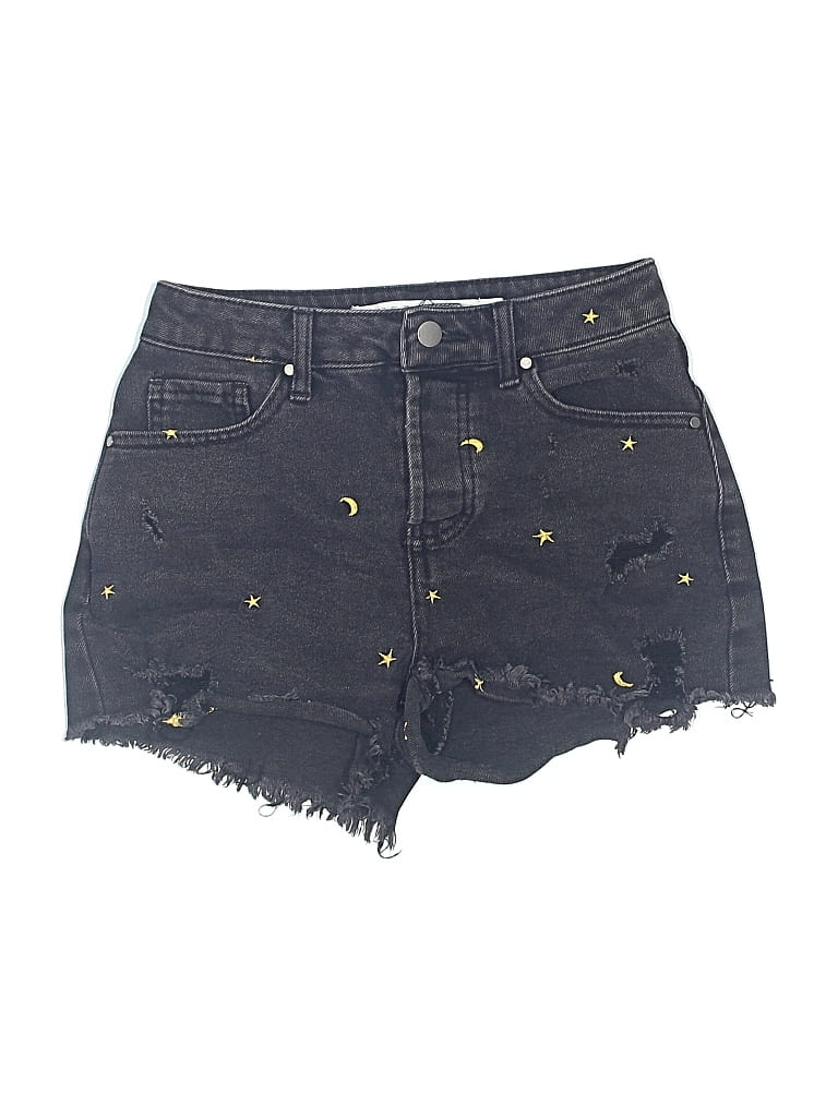 Pre-owned Tinseltown Denim Shorts In Black
