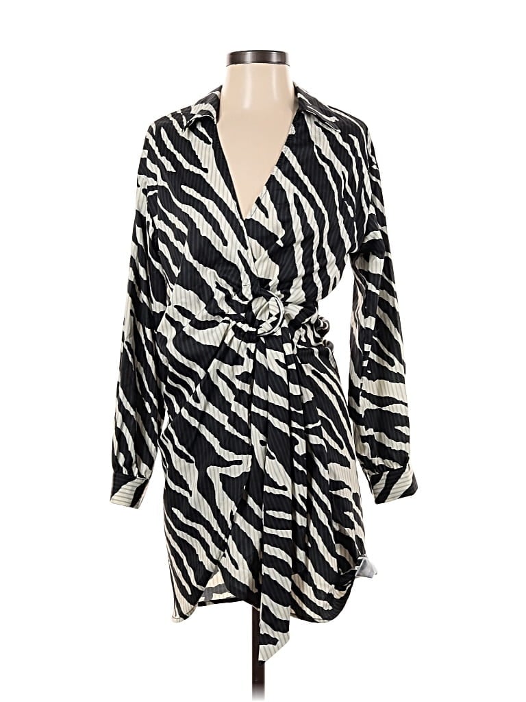 Pre-owned Assorted Brands Casual Dress In Black