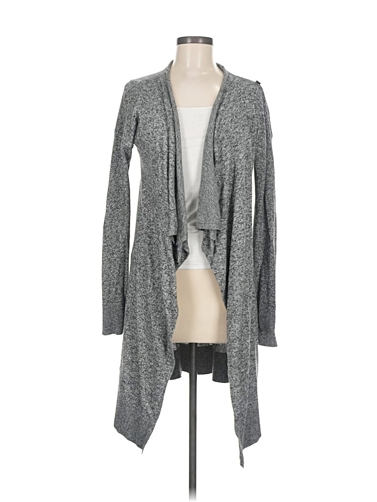 Pre-owned Express Cardigan Sweater In Gray