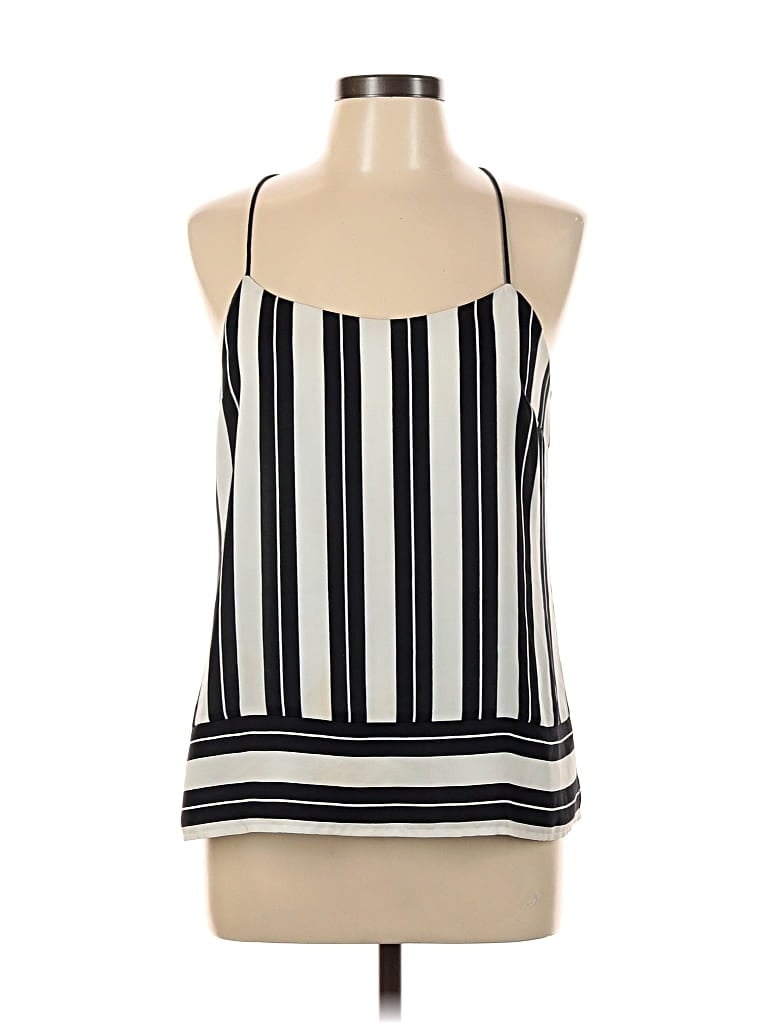 Pre-owned Banana Republic Sleeveless Blouse In White