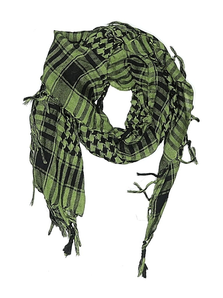 Pre-owned Unbranded Scarf In Green