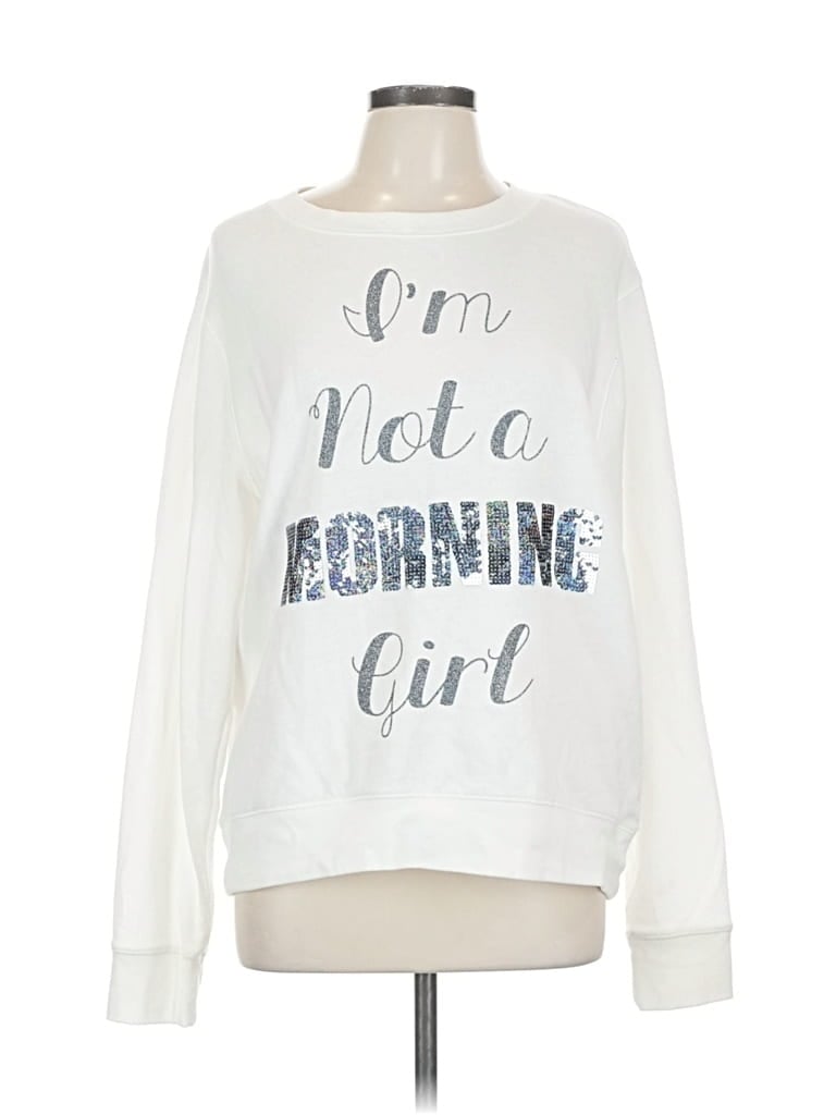 Pre-owned Juicy Couture Sweatshirt In White