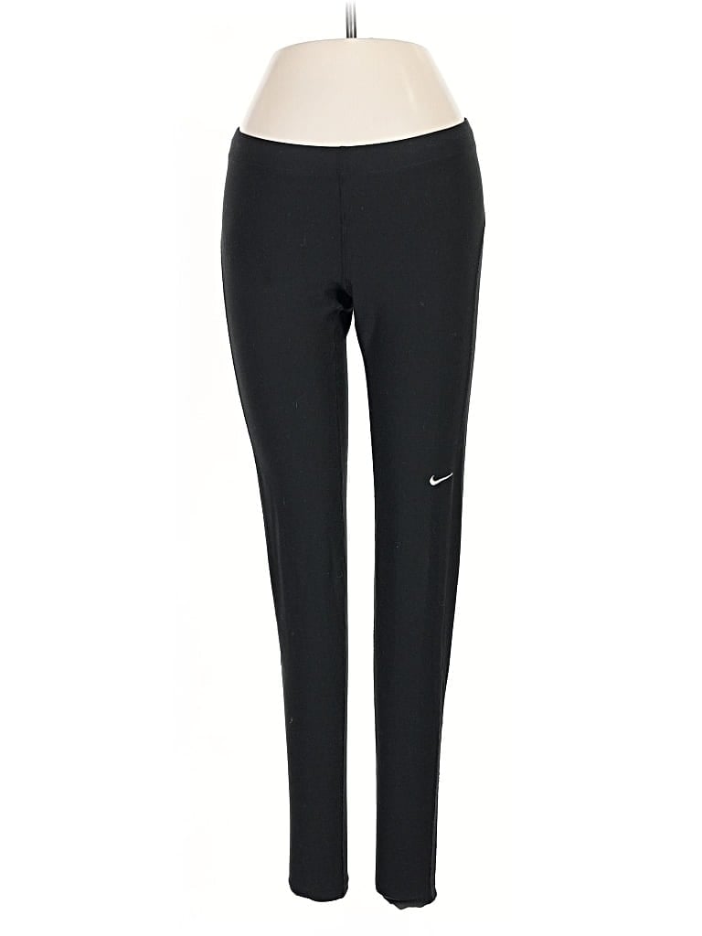 Pre-owned Nike Active Pants In Black