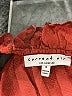 Current Air Red 3/4 Sleeve Blouse Size S - photo 7