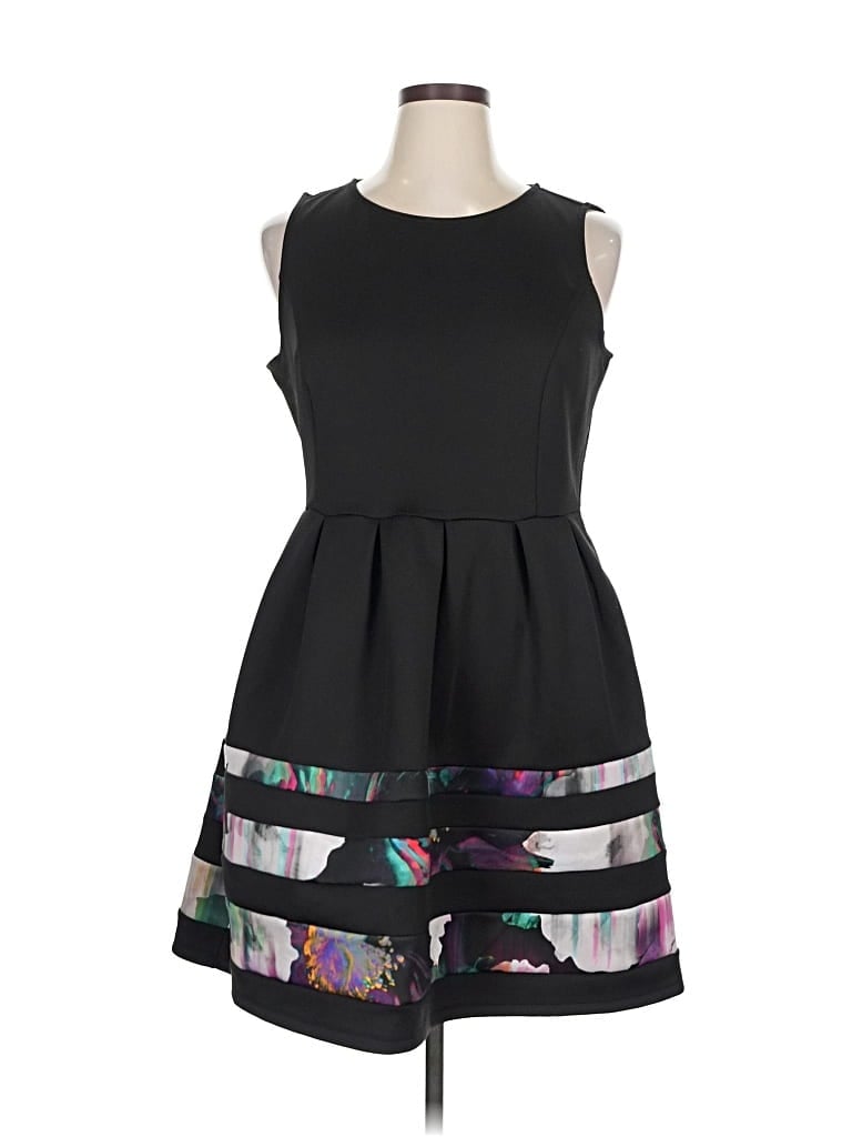 Pre-owned Apt. 9 Cocktail Dress In Black