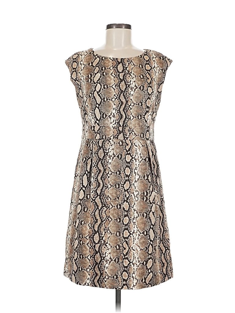 Pre-owned Michael Michael Kors Cocktail Dress In Brown
