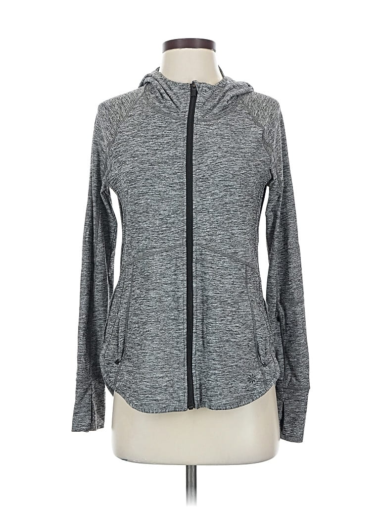 Pre-owned Athleta Jacket In Gray