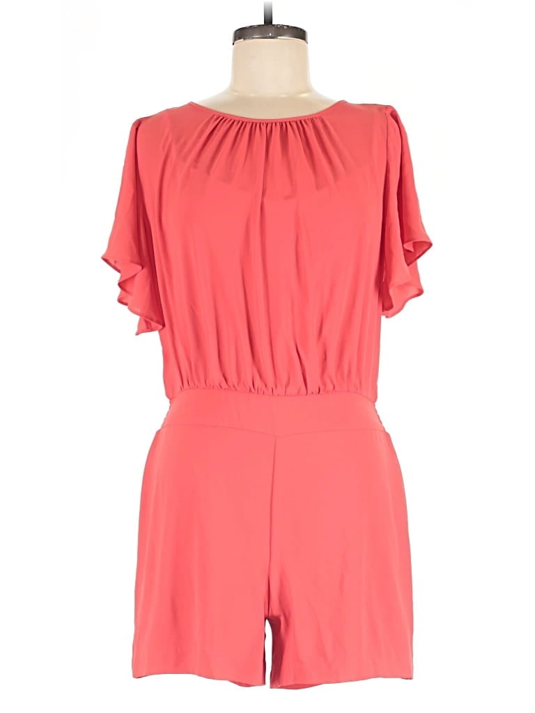 Pre-owned White House Black Market Romper In Red