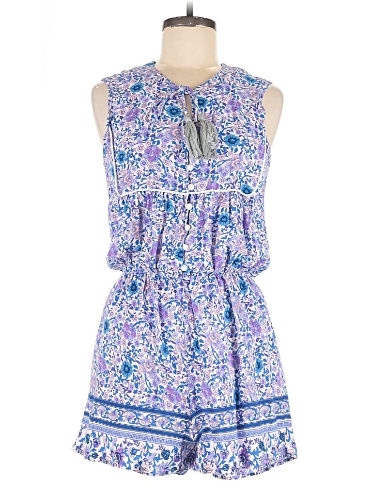 Pre-owned Cupshe Romper In Blue