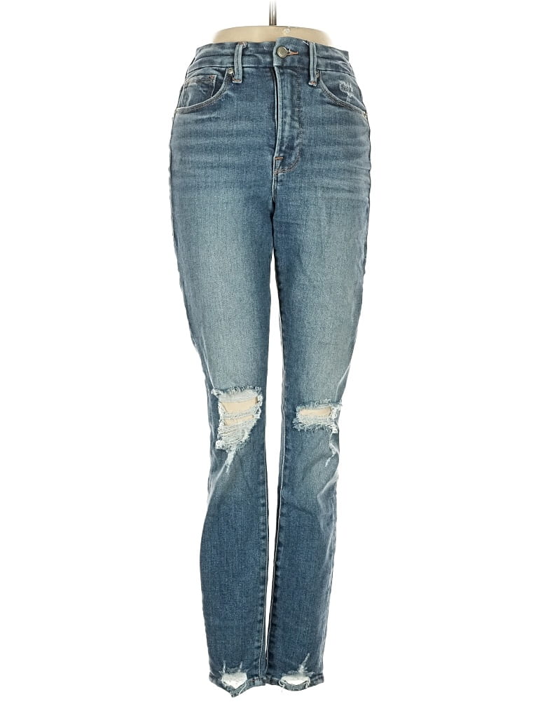 Pre-owned Good American Jeans In Blue