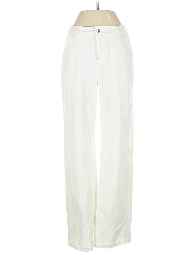 Pre-owned Dokotoo Casual Pants In White