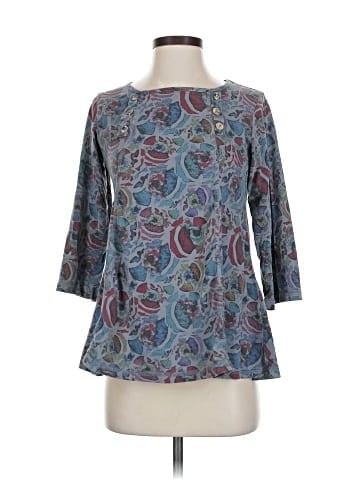 C.M.C by Color Me Cotton 3/4 Sleeve Blouse (view 1)