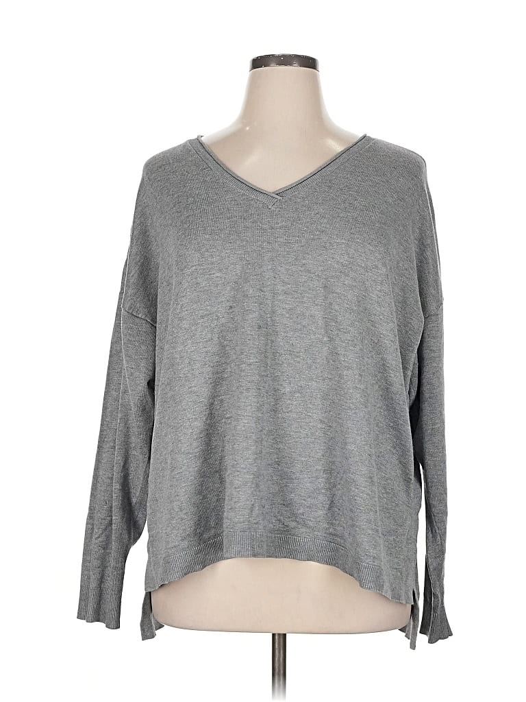 Pre-owned Wonderly Pullover Sweater In Gray