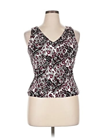 Tahari by ASL Sleeveless Top (view 1)