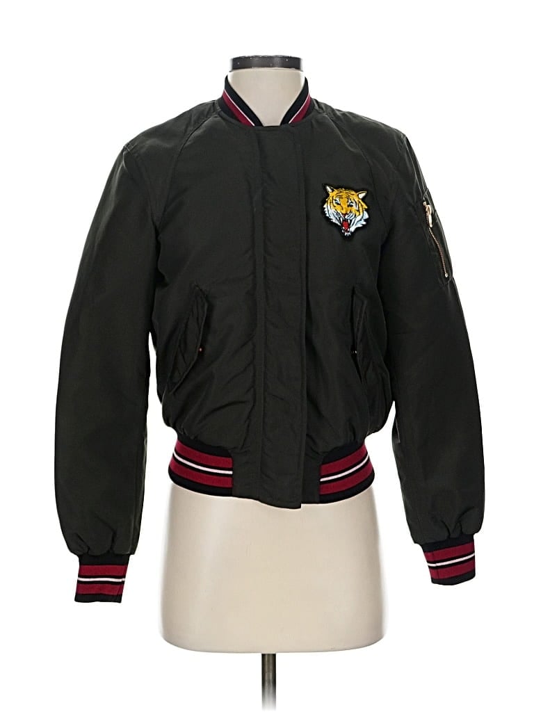 Pre-owned Divided By H&m Jacket In Green