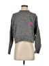 Brownie Graphic Gray Pullover Sweater Size P (petite) - photo 1