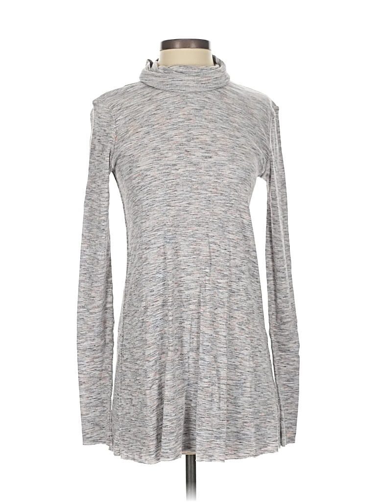 Pre-owned We The Free Turtleneck Sweater In Gray