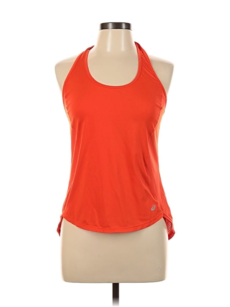 Pre-owned Asics Active Tank Top In Orange