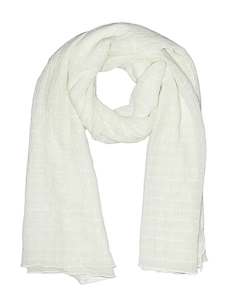 Pre-owned Unbranded Scarf In White