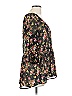 Freebird 100% Polyester Black 3/4 Sleeve Blouse Size L (estimated) - photo 4