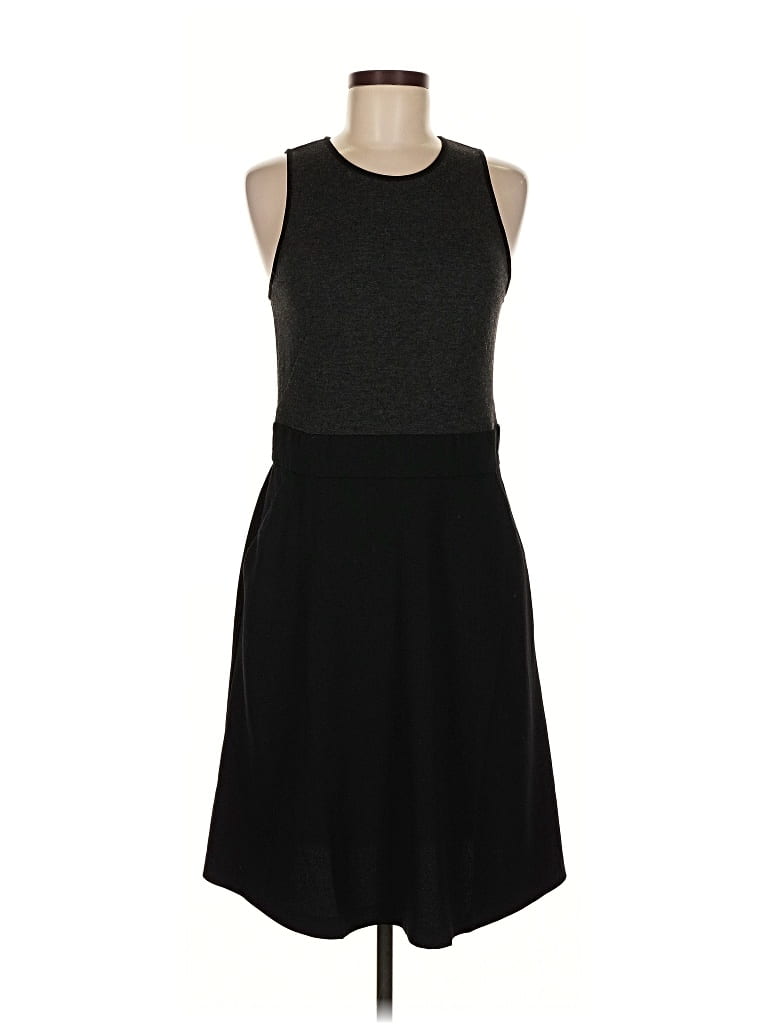 Pre-owned Ann Taylor Loft Casual Dress In Black