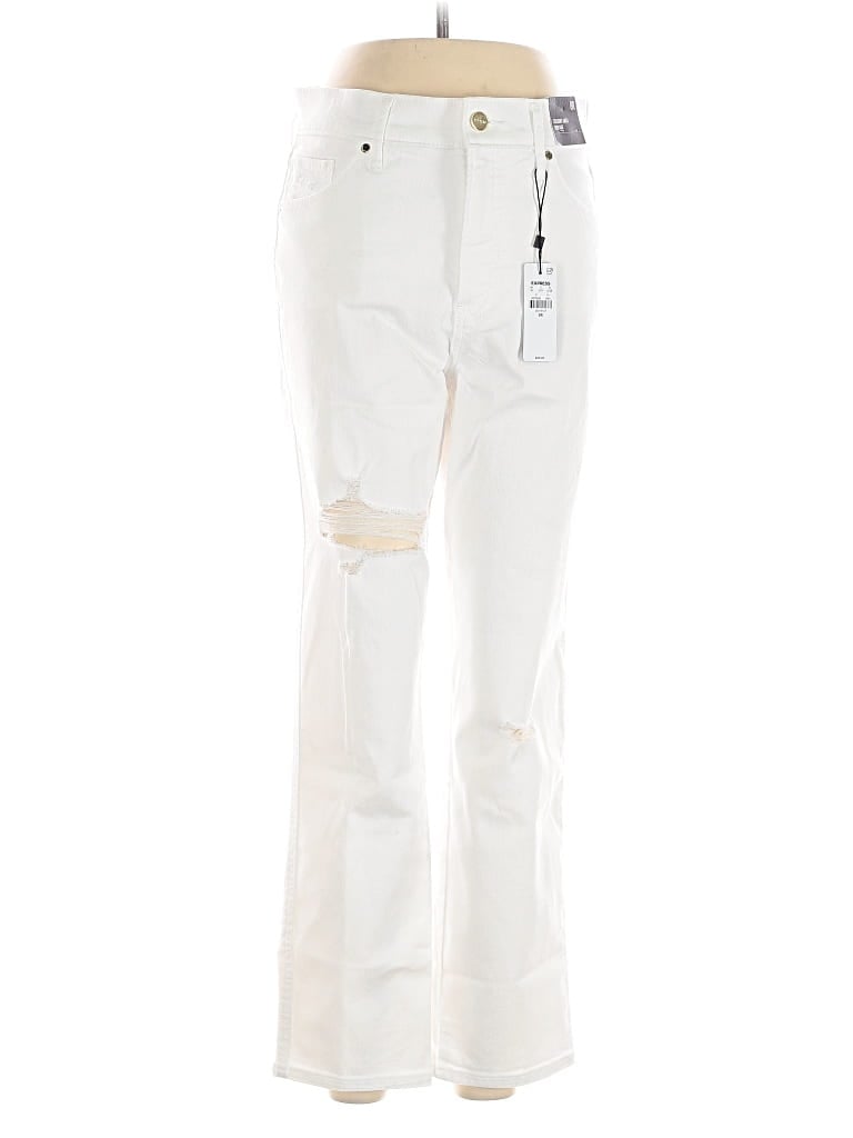 Pre-owned Express Jeans In White