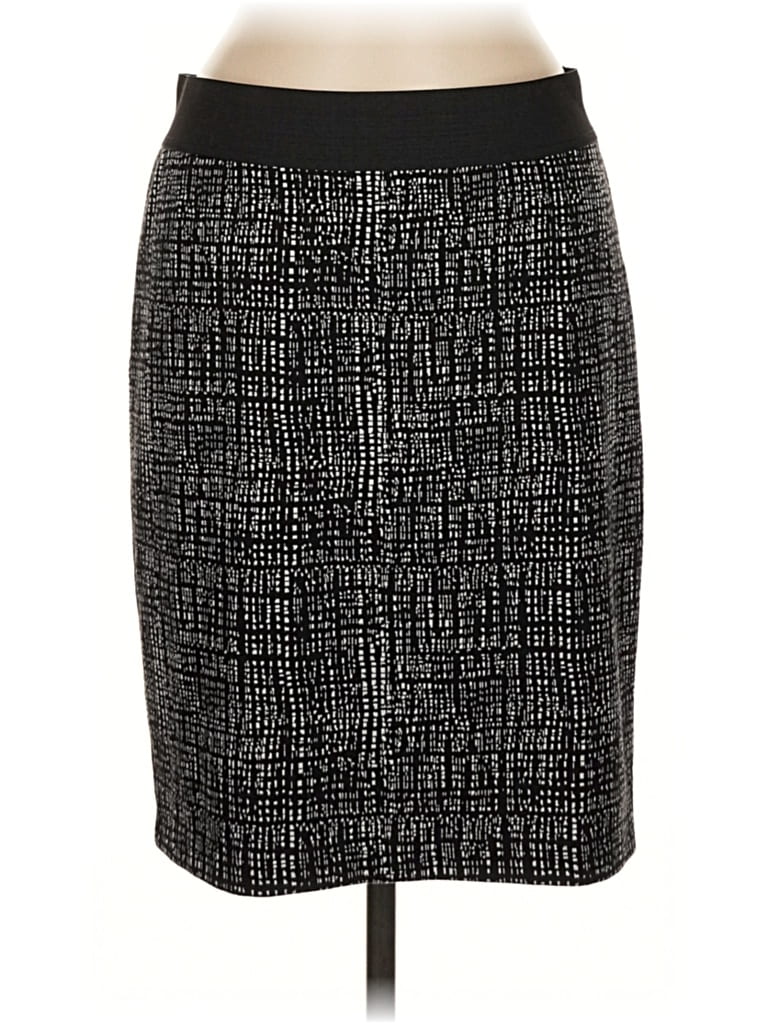 Pre-owned Ellen Tracy Formal Skirt In Black