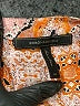 BCBGMAXAZRIA Paisley Orange 3/4 Sleeve Blouse Size XS - photo 3