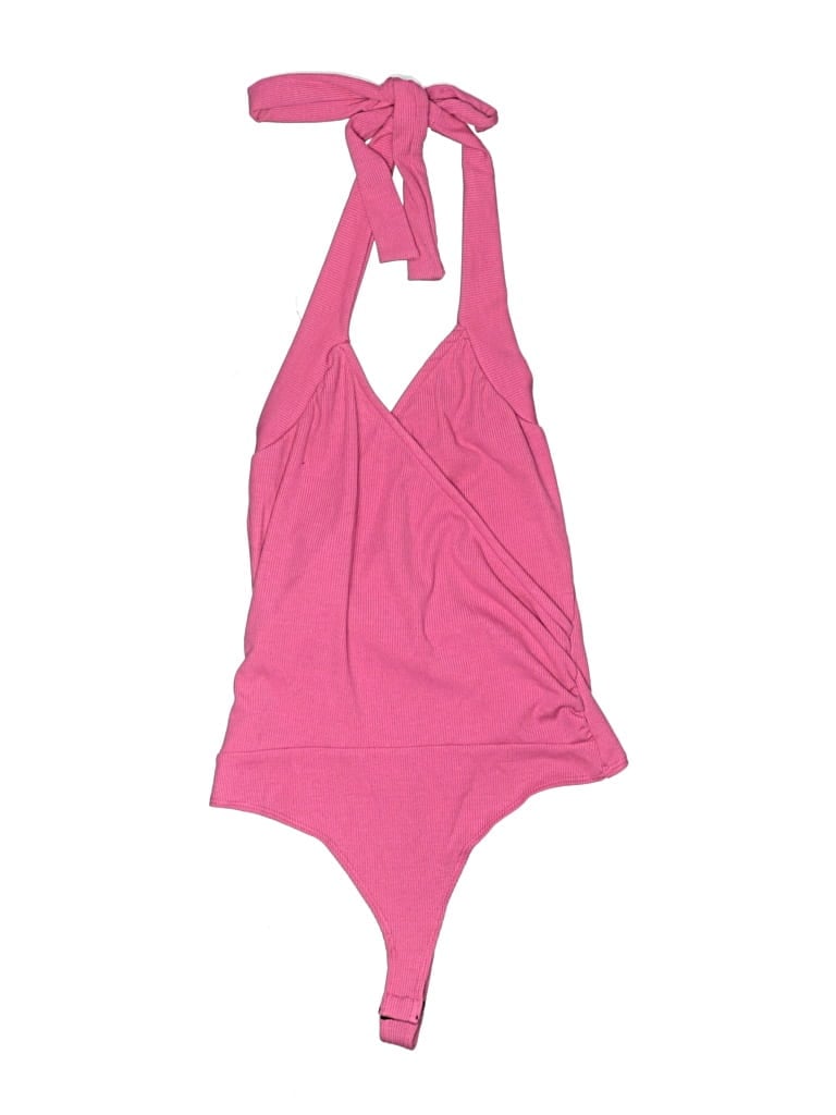 Pre-owned Le Lis Bodysuit In Pink