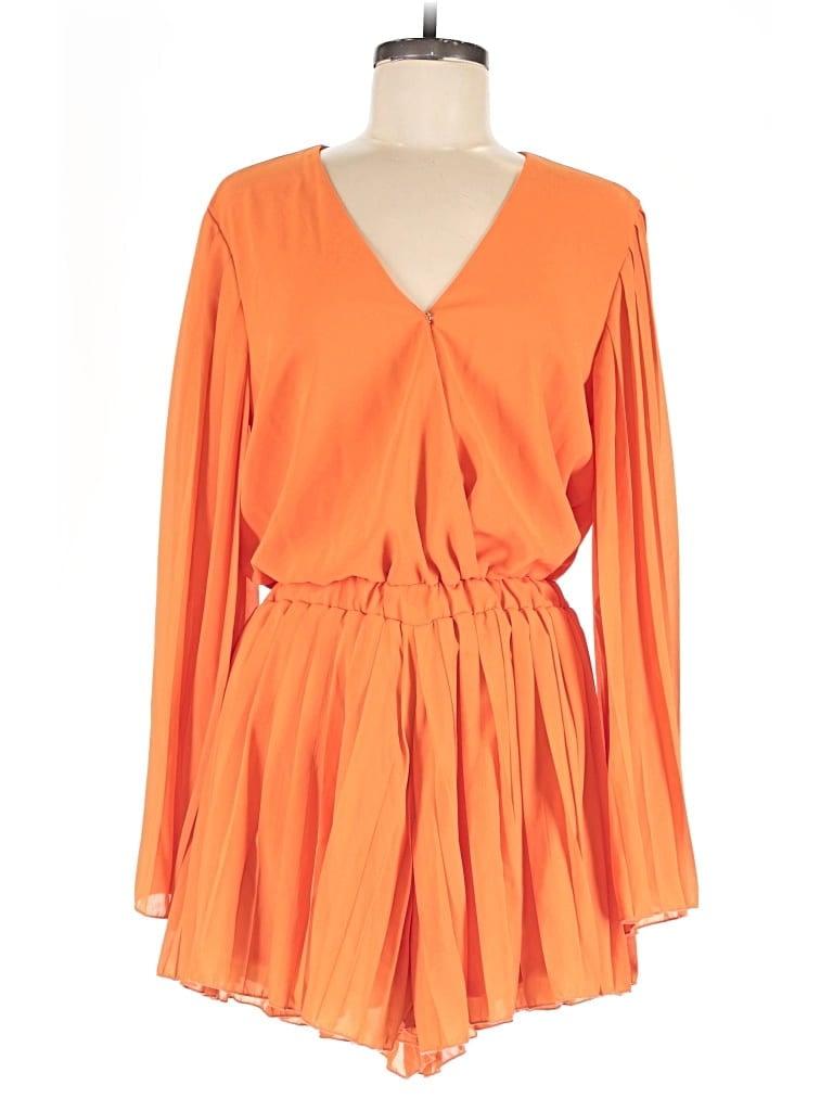 Pre-owned Unbranded Romper In Orange