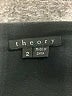 Theory Solid Black Formal Skirt Size 2 - photo 4