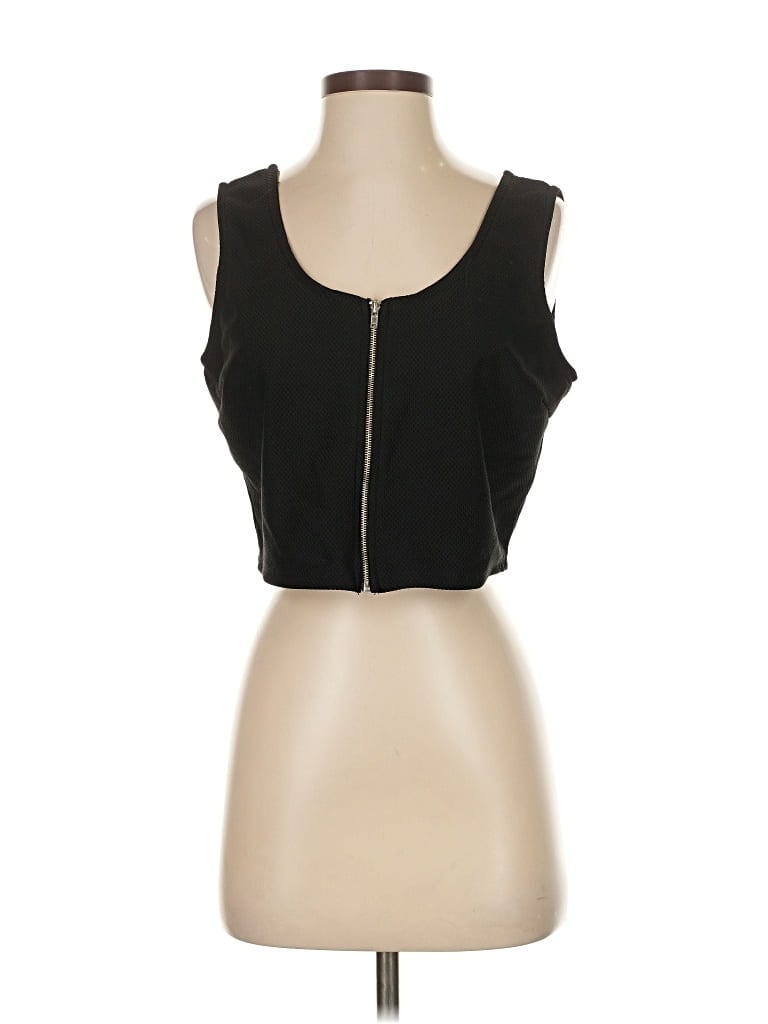 Pre-owned Fashion To Figure Vest In Black