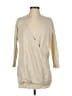 Theory 100% Cashmere Tan Cashmere Pullover Sweater Size 00 - 0 - photo 1