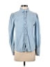 FRAME 100% Tencel Blue Long Sleeve Button-Down Shirt Size XS - photo 1