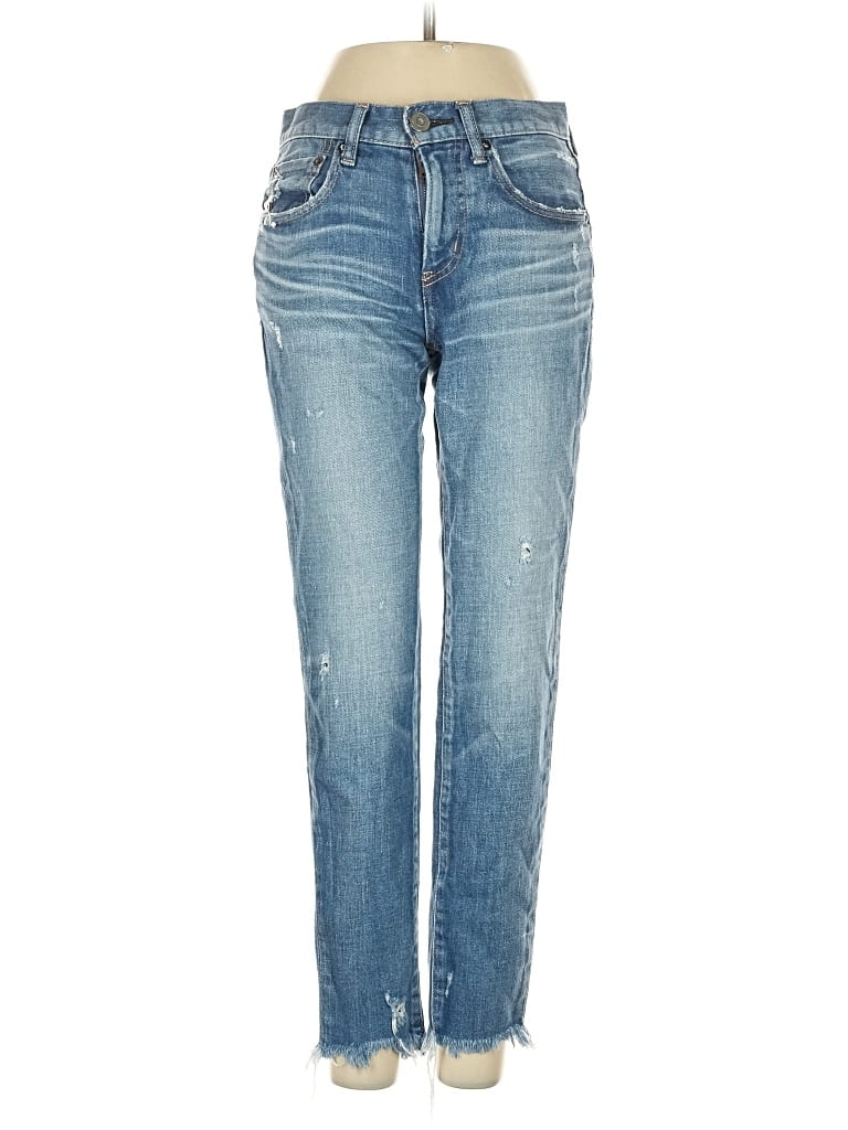 Pre-owned Moussy Vintage Jeans In Blue