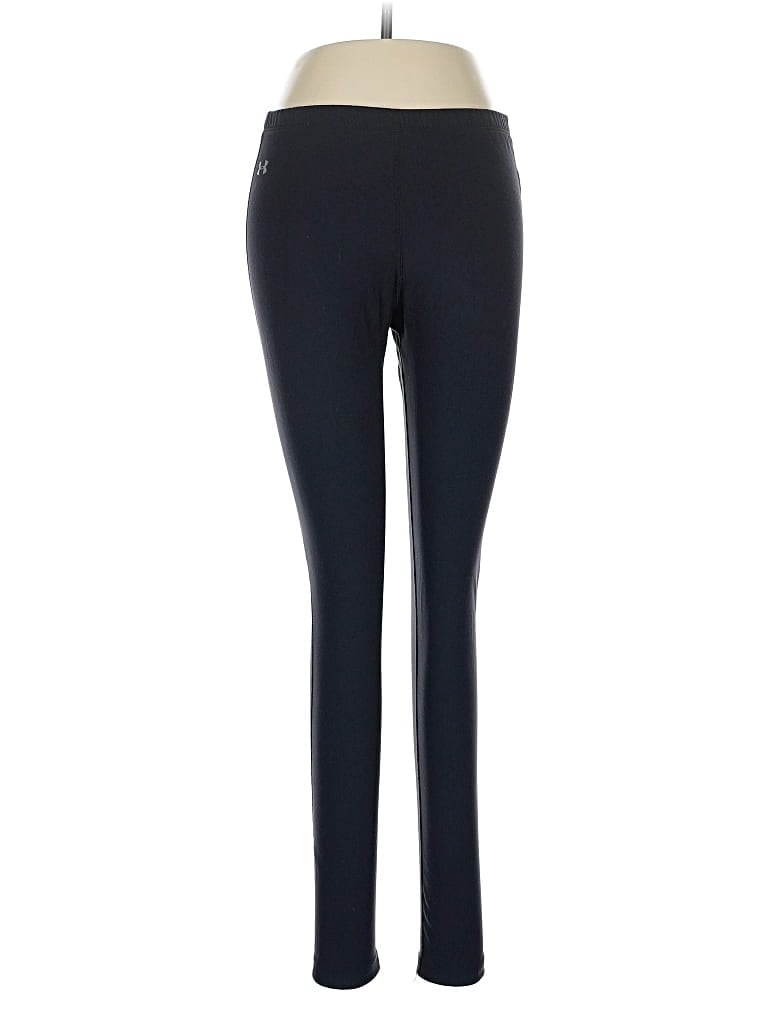 Pre-owned Under Armour Active Pants In Black