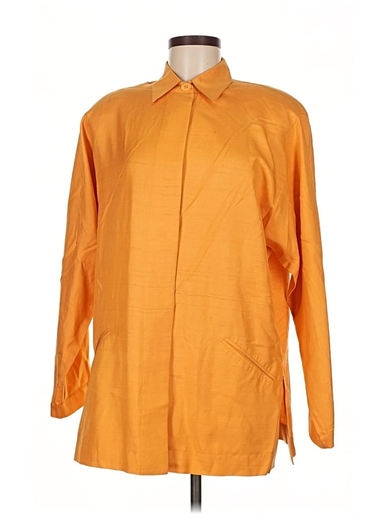 Pre-owned Jones New York Jacket In Orange