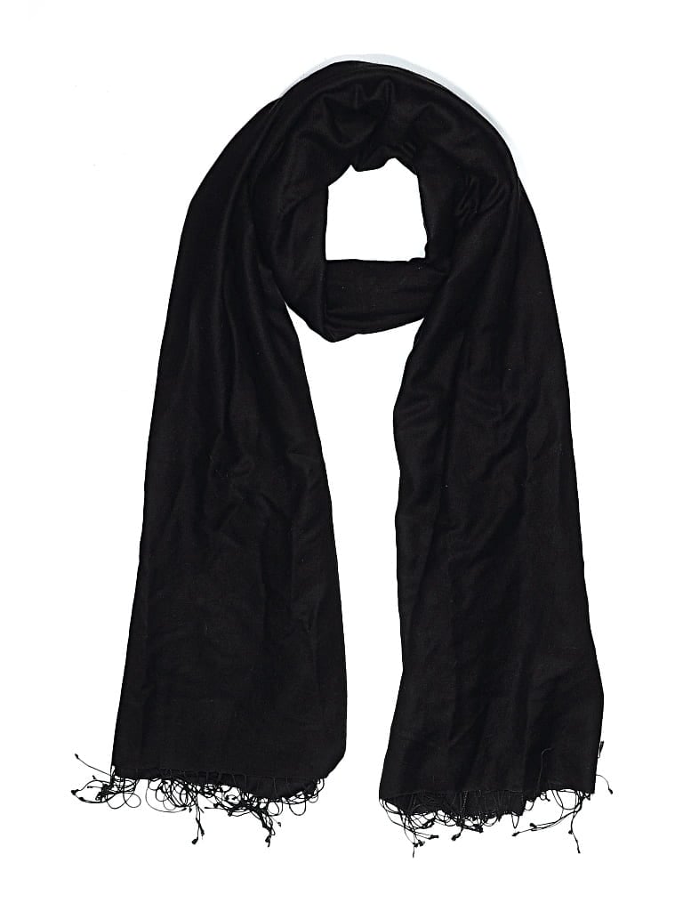 Pre-owned Unbranded Scarf In Black