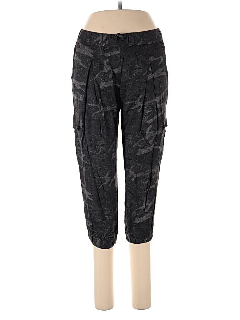 Pre-owned Haute Hippie Cargo Pants In Black