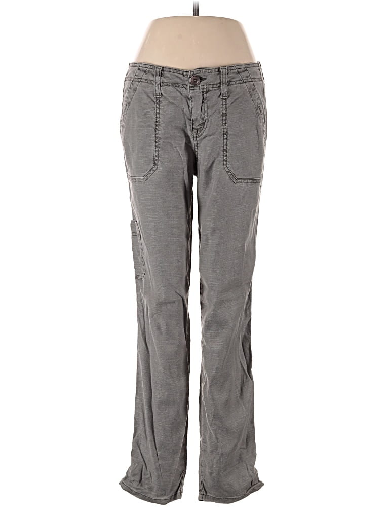 Pre-owned Level 99 Linen Pants In Gray